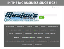 Tablet Screenshot of mastonsrcmarine.com
